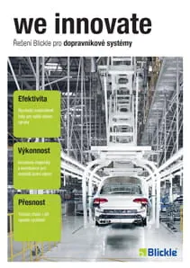 Časopis o kolečkách pro interní logistiku Blickle