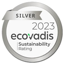 Stříbrná medaile EcoVadis 2023