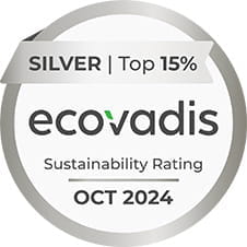 Stříbrná medaile EcoVadis 2024